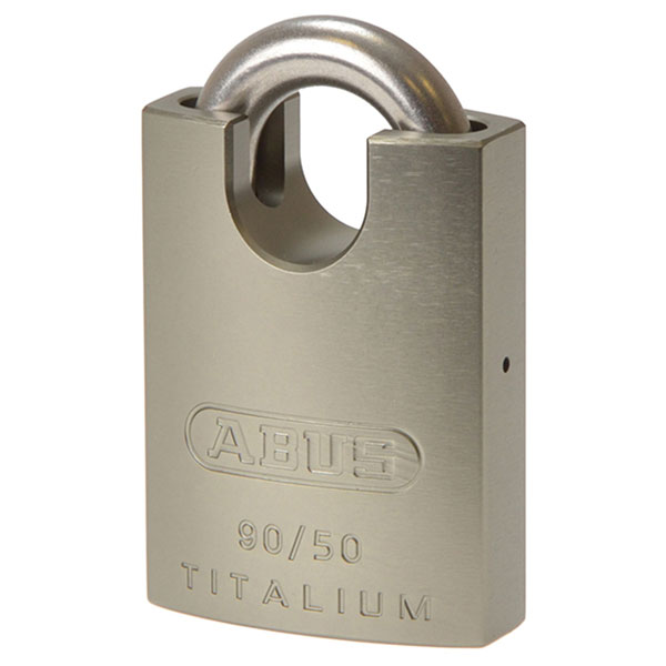  56991 90RK/50mm TITALIUM™ Padlock Closed Shackle Keyed Alike 2745