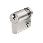 ABUS 54864 E60NP Euro Half Cylinder Nickel Pearl 10mm / 35mm Visi