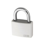 ABUS 49947 T65AL/40mm My Lock Aluminium Padlock White Keyed Alike 6401
