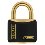 ABUS 00385 T84MB/30mm Black Rustproof Padlock Carded