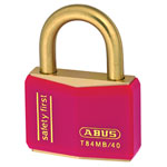 ABUS 22715 T84MB/40mm Red Rustproof Padlock