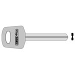 ABUS 23211 X Plus Key Blank 23211