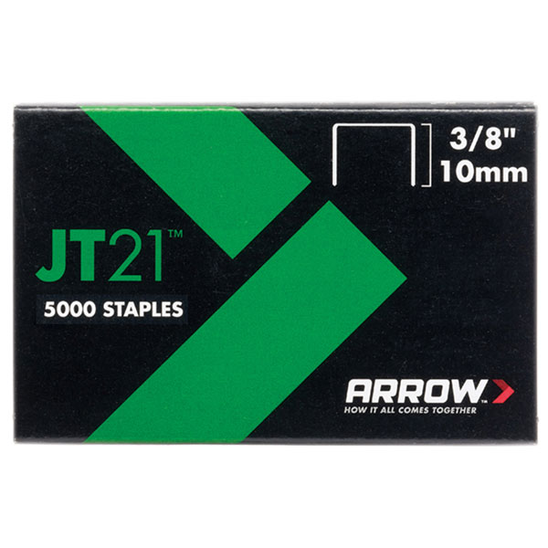  A276 JT21 T27 Staples 10mm (3/8in) Box 5000