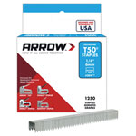 Arrow A50424 T50 Staples 6mm (1/4in) Box 1250