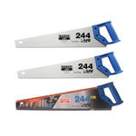 Bahco 2 x 244 Hardpoint Handsaw 550mm (22in) & 1 x 244 Fine Cut Handsaw 550mm