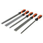 Bahco 1-478-10-1-2 250mm (10in) ERGO Mixed Cut File Set (5 Piece)