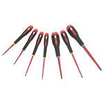 Bahco BE-9888S VDE ERGO™ Screwdriver Set, 7 Piece SL/PZ
