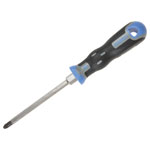 Bahco 025.002.125 Tekno+ Screwdriver Pozidriv Tip PZ2 x 125mm Hex Shank