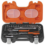 Bahco S290 Socket Set of 29 Metric 1/4in Drive