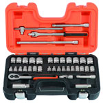 Bahco S380 Socket Set of 38 Metric 3/8in Drive