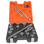 Bahco SLX17 Socket Set of 17 Metric 3/4in Drive