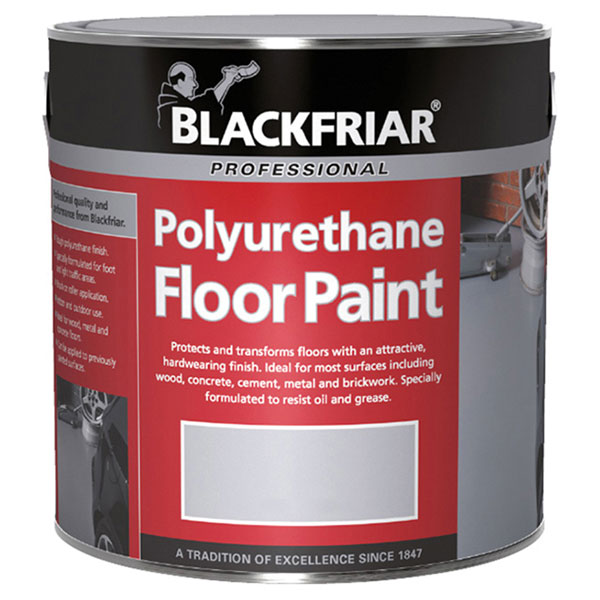 BF2000001D1 Professional Polyurethane Floor Paint Tile Red 1 litre