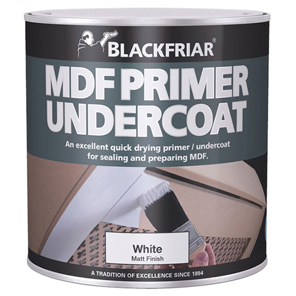  BF0380001D2 Quick Drying MDF Acrylic Primer Undercoat 1 litre
