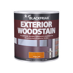 Blackfriar BF0010001E1 Traditional Exterior Woodstain Golden Teak 500ml