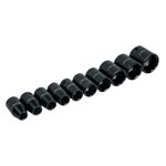 BlueSpot Tools 1537 1/2in Metric Impact Socket Set 9-27mm, 10 Piece