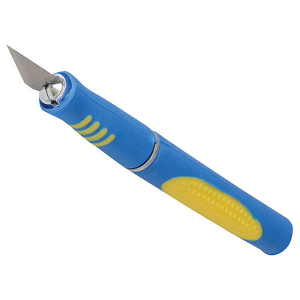 BlueSpot Tools 29612 Soft Grip Precision Knife &amp; Blades
