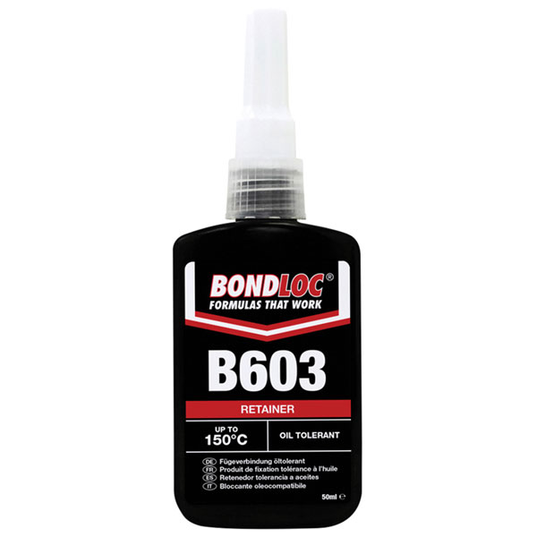  B603-50 B603 Oil Tolerant Retaining Compound 50ml