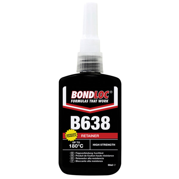  B638-50 B638 High Strength Retaining Compound 50ml