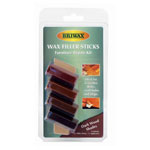 Briwax BWSWSDK Wax Filler Sticks Dark Wood Shades (Pack 4)
