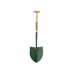 Bulldog 5RM2T Solid Socket Shovel Round No.2 T Handle