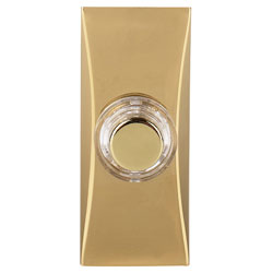 Byron 7960B Wired Doorbell Additional Chime Bell Push Brass