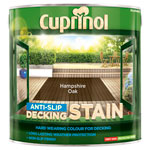 Cuprinol 5092620 Anti-Slip Decking Stain Hampshire Oak 2.5 litre