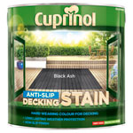 Cuprinol 5122405 Anti-Slip Decking Stain Black Ash 2.5 litre