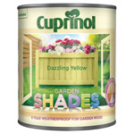 Cuprinol 5244471 Garden Shades Dazzling Yellow 1 litre