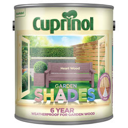 Cuprinol 5282515 Garden Shades Heart Wood 2.5 litre