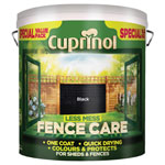 Cuprinol 5194069 Less Mess Fence Care Black 6 litre