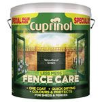 Cuprinol 5194072 Less Mess Fence Care Woodland Green 6 litre