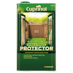 Cuprinol 5095345 Shed & Fence Protector Acorn Brown 5 litre