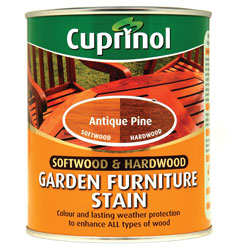 Cuprinol 5158526 Softwood & Hardwood Garden Furniture Stain Antique Pine 750ml