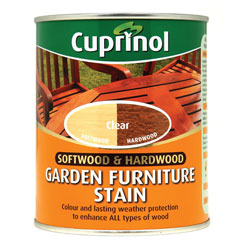 Cuprinol 5158527 Softwood & Hardwood Garden Furniture Stain Clear 750ml