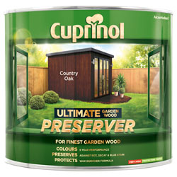 Cuprinol 5206068 Ultimate Garden Wood Preserver Country Oak 1 litre