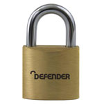 Defender DFBP2 KA1 Brass Padlock 20mm Keyed Alike