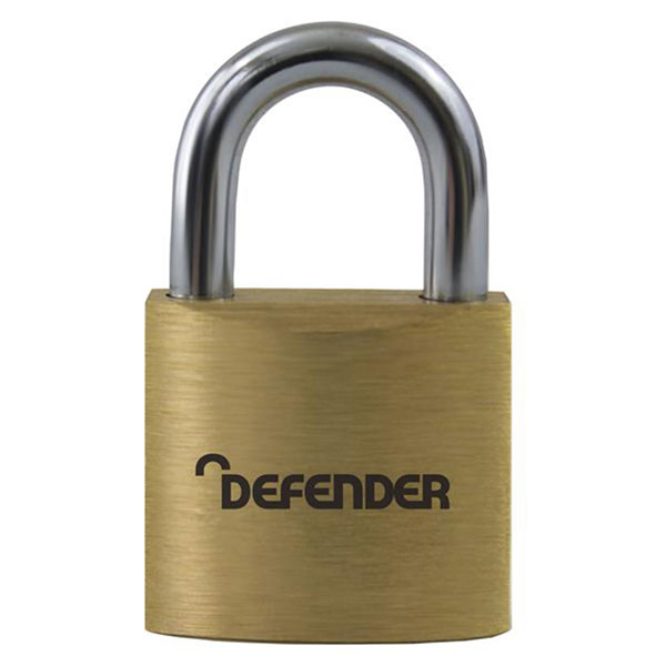 Defender DFBP6 Brass Padlock 60mm