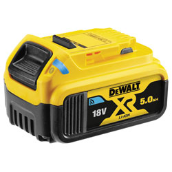 DEWALT DCB184B Bluetooth XR Slide Li ion Battery Pack 18V 5.0Ah