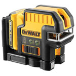 DEWALT DCE0825D1G 5 Spot Cross Line Laser Green 12V 1 x 2.0Ah Li-ion