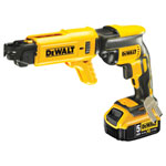 DEWALT DCF620P2K Brushless Collated Drywall Screwdriver 18V 2 x 5.0Ah Li-ion