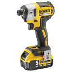 DEWALT DCF887P2 XR Brushless 3 Speed Impact Driver 18V 2 x 5.0Ah Li-ion