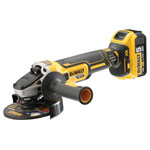 DEWALT DCG405P2 XR Brushless Grinder 125mm 18V 2 x 5.0Ah Li-ion