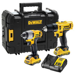 DEWALT DCK218D2T XR Twin Pack 12V 2 x 2.0Ah Li-ion