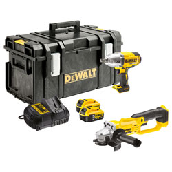 DEWALT DCK269P2 XR Brushless Twin Pack 18V 2 x 5.0Ah Li-ion