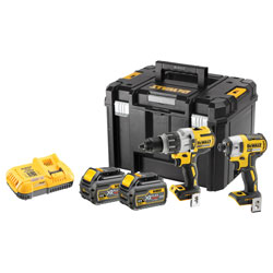 DEWALT DCK276T2T FlexVolt XR Twin Pack 18V 2 x 18/54V 6.0/2.0Ah Li-ion