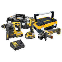 DEWALT DCK305P2T XR Brushless Triple Kit 18V 2 x 5.0Ah Li-ion