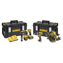 DeWalt DCK357T2 XR FlexVolt 3 Piece Kit 18/54V 2 x 18/54V 6.0/2.0Ah Li-ion