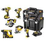 DEWALT DCK699M3T XR 6 Piece Kit 18V 3 x 4.0Ah Li-ion
