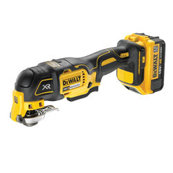 DEWALT DCS355M1 XR Brushless Oscillating Multi-Tool 18V 1 x 4.0Ah Li-ion