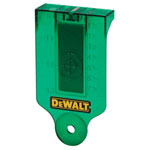 DEWALT DE0730G Green Laser Target Card